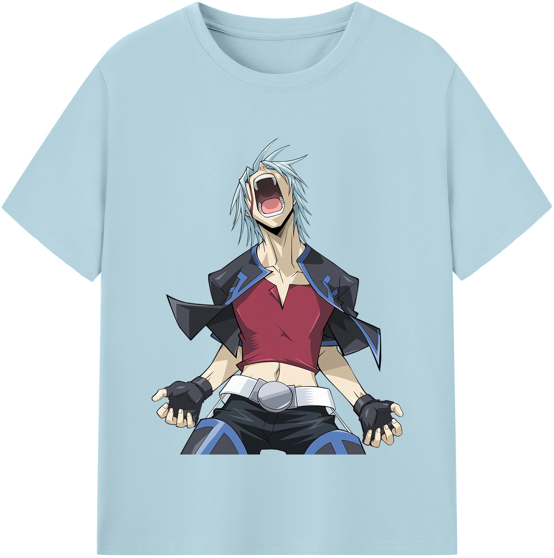 （画像用） 遊☆戯☆王 Yu-Gi-Oh! 綿100％半袖Tシャツ（フロントプリント）